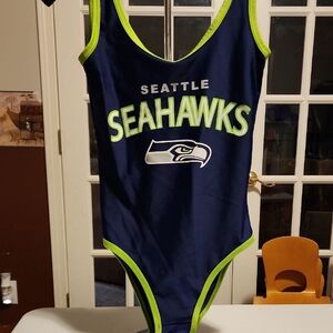 Seattle Seahawks Blue and Green Swimsuit